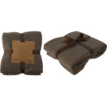 Homestyling Deka prošívaná Premium hnedá 200x220