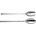 Alessi Лъжици за салата Dry 2 бр (4180/14)