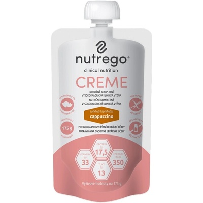 NUTREGO CREME S PŘÍCHUTÍ CAPPUCCINO POR SOL 12X175G