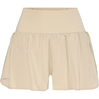 Craft Дамски шорти за бягане Craft Women's Hypervent Wide Shorts Running shorts - Plaster (112-4071-0214)