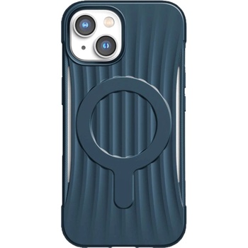 Raptic Кейс Raptic X-Doria Clutch Case за iPhone 14 with MagSafe, син гръб