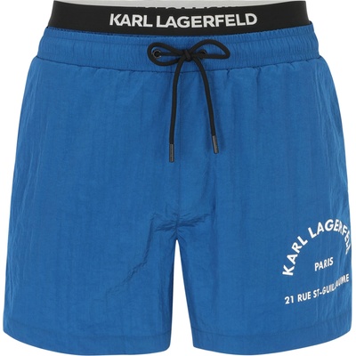 Karl Lagerfeld Шорти за плуване синьо, размер L