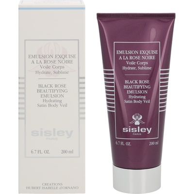 Sisley Black Rose Beautifying Emulsion vysoce hydratační a zkrášlující péče o tělo 200 ml