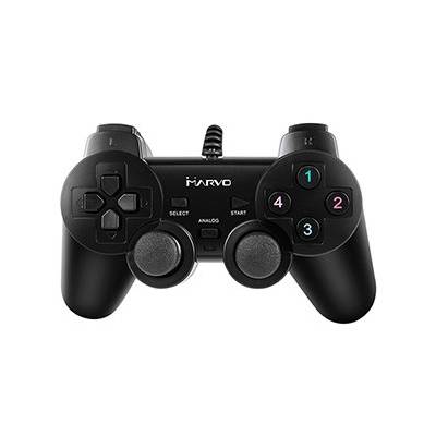 Gamepad Marvo GT-006, 15tl., USB, černý, vibrační