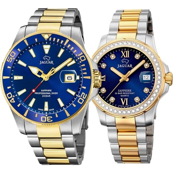 Jaguar Комплект часовници за двойки Jaguar Executive Diver J863/1-J893/2 (J863/1-J893/2)