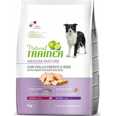 Natural Trainer Medium Maturity čerstvé kura 3 kg