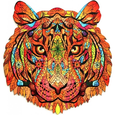 Eureka Wooden colored Tiger 150 dielov