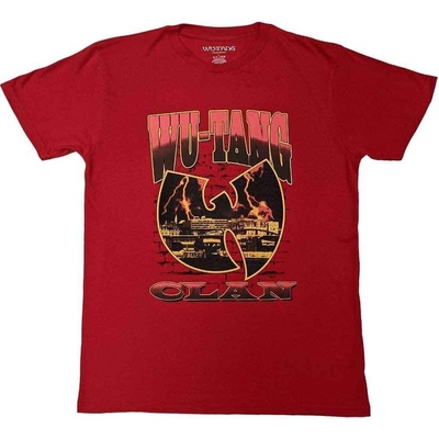 Wu-Tang Clan Brick Wall Red L Риза (<![CDATA[WTCTS16MR03]]>)