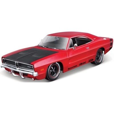 Maisto - 1969 Dodge Charger R/T, червен, Classic Muscle, 1: 25