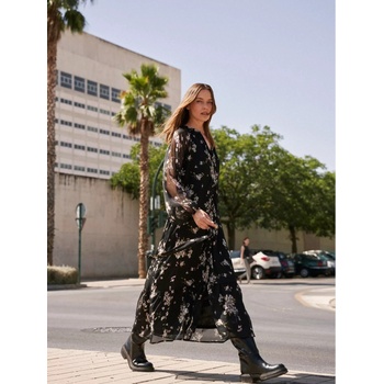 Moodo Дамска рокля с цветя Moodo Moodo | Cheren | ЖЕНИ | XS