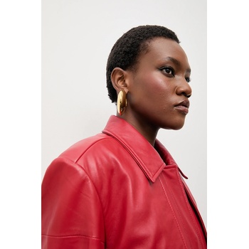 ANSWEAR Кожено палто Bonded by Answear. LAB & LOBOS (WA25-KPD032)