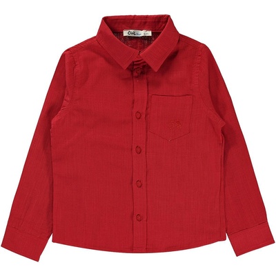 Civil Kids Red - Boy Shirt 6-7y. 7-8y. 8-9y. 9-10y. 4 Pieces (401402033Y21-KRM)