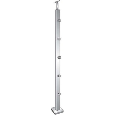HK Zábradlí nerezový sloupek 40 x 40 HN4103