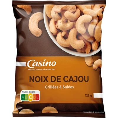 Casino Pražené kešu oříšky 125 g