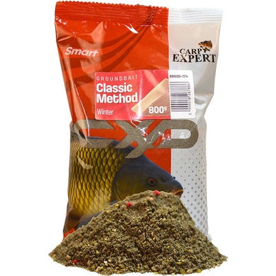 Carp Expert Kŕmna zmes Smart Classic Method 800 g Winter