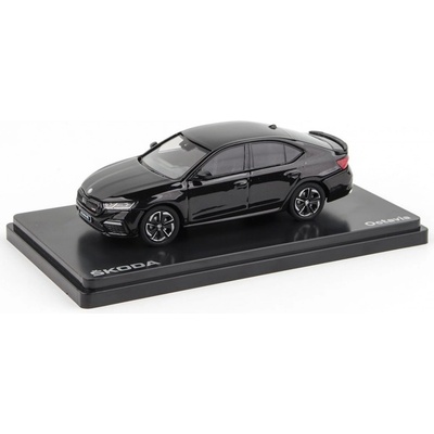 Abrex škoda Octavia IV RS 2020 Černý Crystal Metalíza 1:43