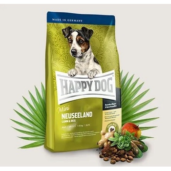 Happy Dog Supreme Mini Neuseeland - за кучета от малки породи над 1г с агнешко 800gr