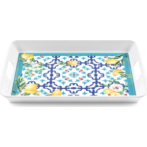Guzzini Поднос за сервиране Flowers & Lemon син (28195552)