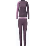 Viking Мъжки комплект термоактивно бельо Viking Mounti purple