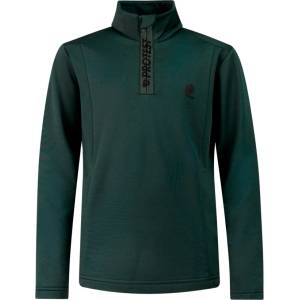 Protest Детски поларен пуловер Protest Kid's PRTRewillowy 1/4 Zip Active Top Fleece jumper - Kombu Green - размер 152 (EU) (704-5509-1115)