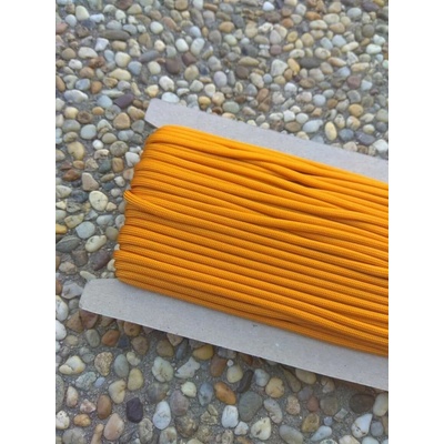 PARACORD 550 - 203 - oranžová - balení 25 metrů