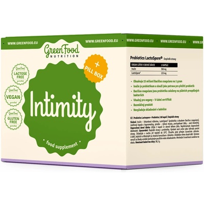 GreenFood Intimity + Pillbox 90+60 kapsúl