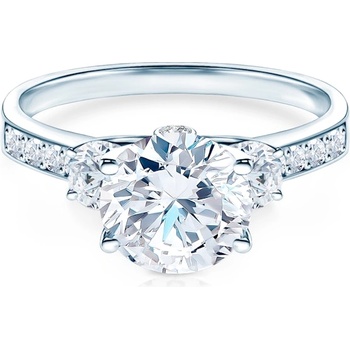 SAVICKI Годежен пръстен Dream: бяло злато, лабораторен диамант