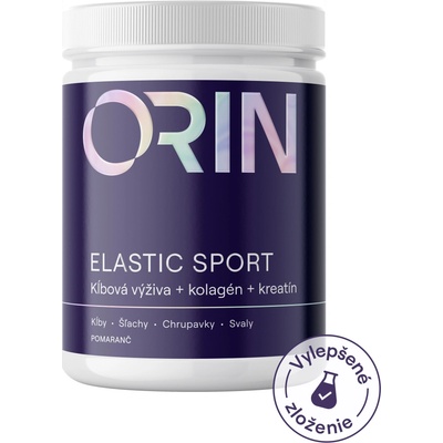 ORIN ELASTIC SPORT kolagén pre športovcov, pomaranč, 60 denných dávok, 782 g