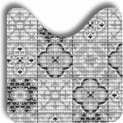 ПОСТЕЛКИ ЗА БАНЯ СОФТИ-СЕТ U 80x48+48x48 ПЛОЧКИ АНТИК ЧЕРНО (50179643)