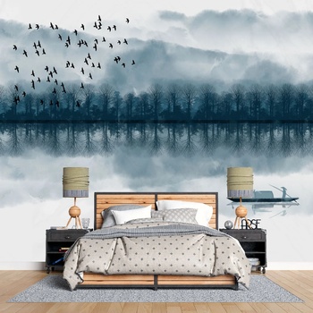 Image 1 of Art gift Фототапет Полет в горите