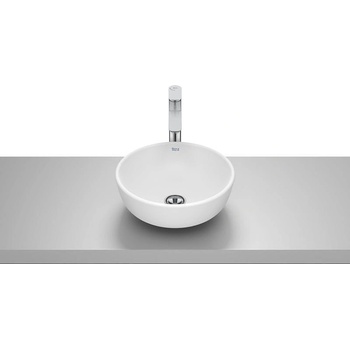 Roca Умивалник Optica за монтаж върху плот, без преливник, ф 350 х 130 mm, matt white (A327C12620)