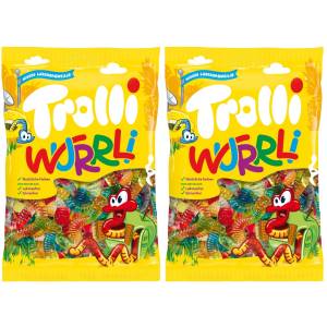 Trolli Wurrli Плодови земни червеи 200гр 2 бр