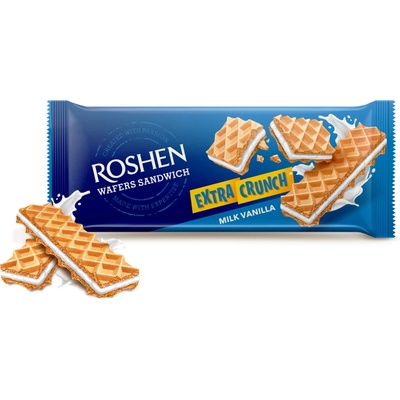 Roshen Crunch Milk Vanilla 146 g