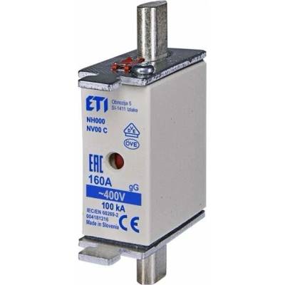ETI 004181216 Pojistka nožová NV 00 C KOMBI 400V 160A gL-gG