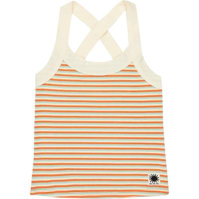Quiksilver Дамски топ Quiksilver Women's Riza Striped Tank Top - Tobacco Riza Stripe - размер XS (916-7076-0111)