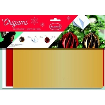 Aladine Origami Хартиен модел Коледни украси (85405)