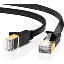 Ugreeen NW106 Ethernet RJ45 Flat network, Cat.7, STP, 2m, černý