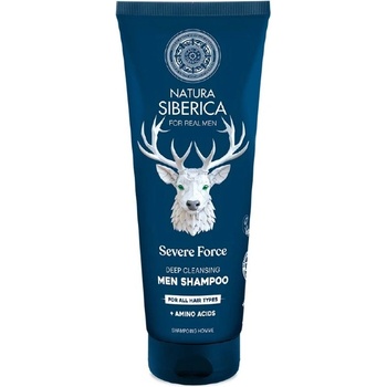 Natura Siberica Arctic Wild Severe Force Deep Cleansing Men Shampoo 200 ml