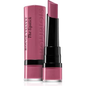 Bourjois Rouge Velvet The Lipstick матиращо червило цвят 19 Place De Roses 2, 4 гр