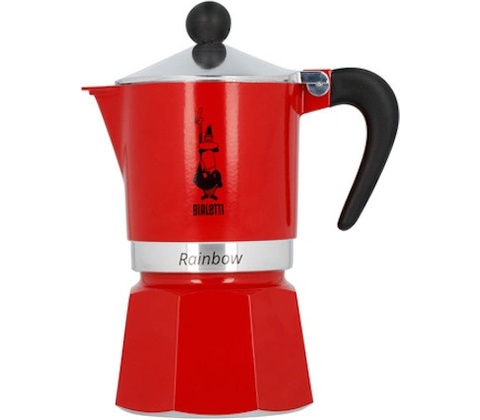 Bialetti Rainbow 6 červená