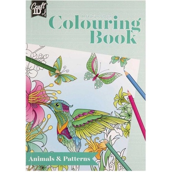 Craft ID Книжка за оцветяване Животни, А4, 32 листа (5525100174)