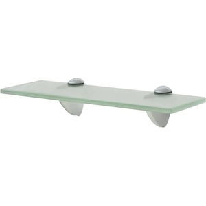 vidaXL Подвижен рафт, стъкло, 30 x 10 см, 8 мм (243770)