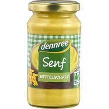 Dennree Horčica polotučná BIO 200 g