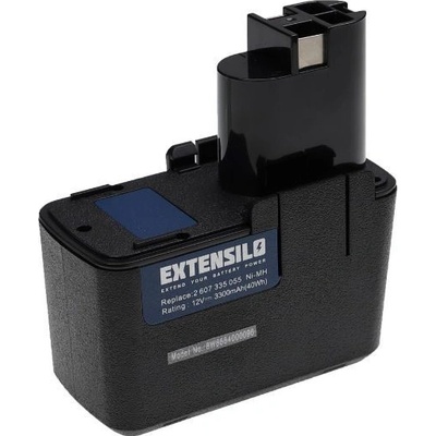 Exntensilo Bosch BAT011 3300mAh 12V Ni-MH - neoriginální - neoriginální