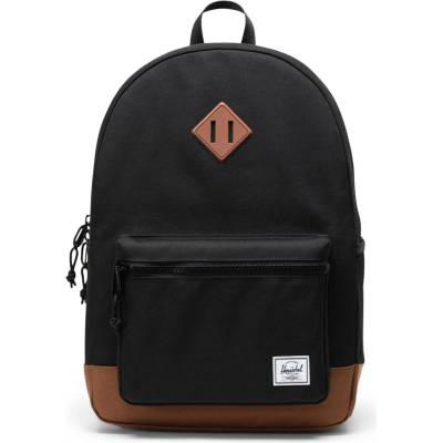 Herschel Детска детска раница Herschel Heritage Youth Backpack 26 Kids' backpack - Black / Saddle Brown - размер One Size (508-0693-0111)