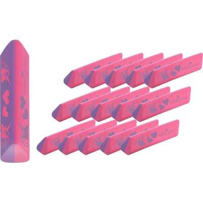 Faber-Castell - Eraser unicorn, 15 pieces - 205246