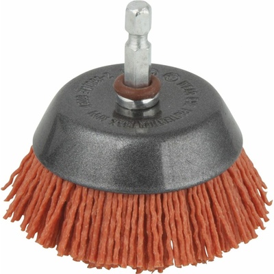 Wolfcraft Nylonový kartáč tvrdý 65mm hrnec 6stop 1506000