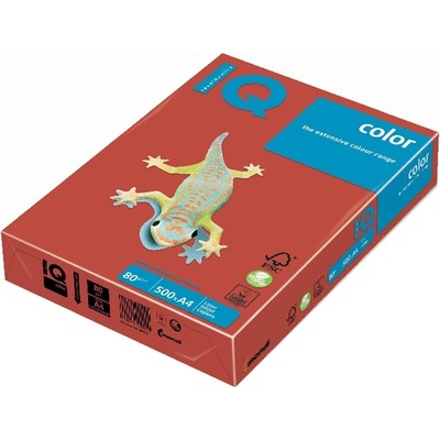 Papír barevný IQ COLOR A4 80 g korálově červená / 500 listů