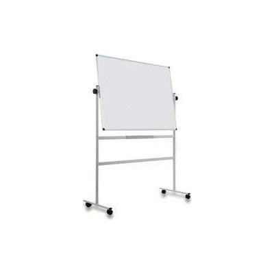 Bi-Office bílá mobilní magnetická tabule 120 x 90 cm