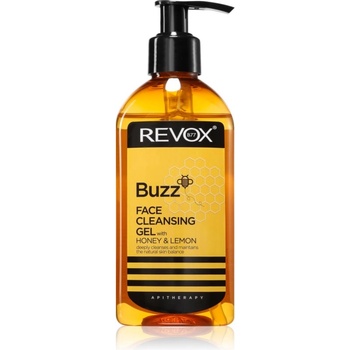 Revox Buzz Face Cleansing Gel енергизиращ почистващ гел за лице Lemon & Honey 180ml